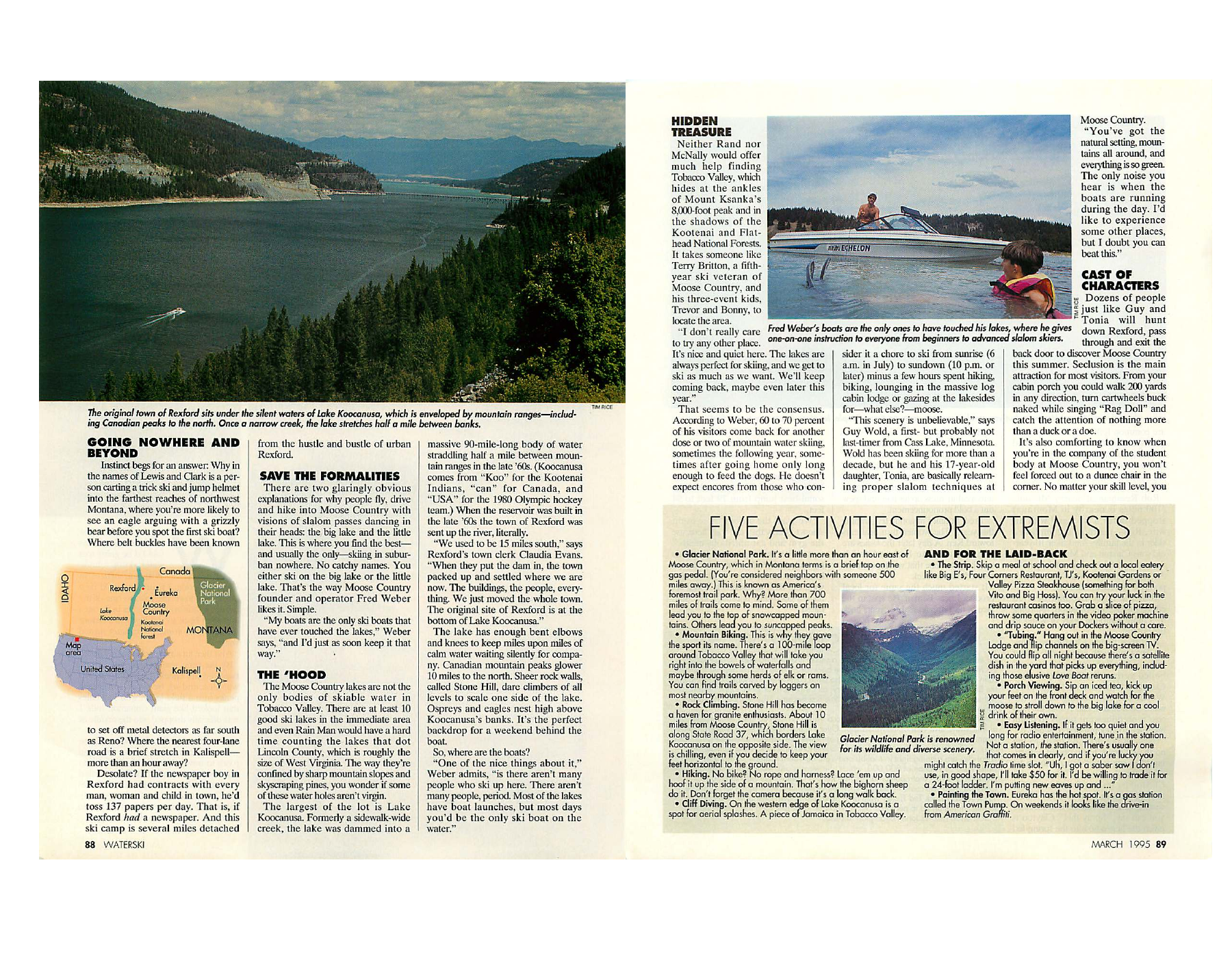 Page 2 of the Moose Country Waterski Camp article